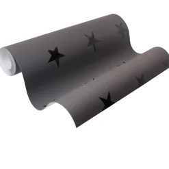 Vliestapete Sterne Glanz anthrazit HOMEFACTO:RI 34760-6