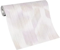 Vliestapete Streifen Batik rosa beige 10248-05