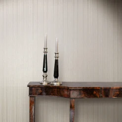 Vliestapete Streifen Creme Beige Metallic 82446