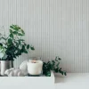 Vliestapete Streifen Landhausstil Grau Hellgrau 39076-3