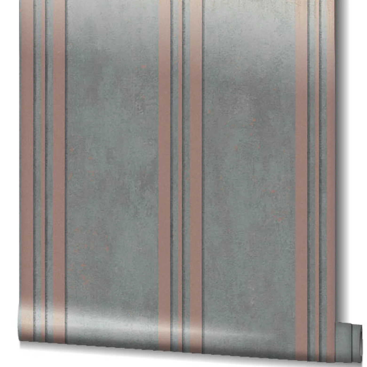 Vliestapete Streifen Metallic Glitzer grau rosa 32637