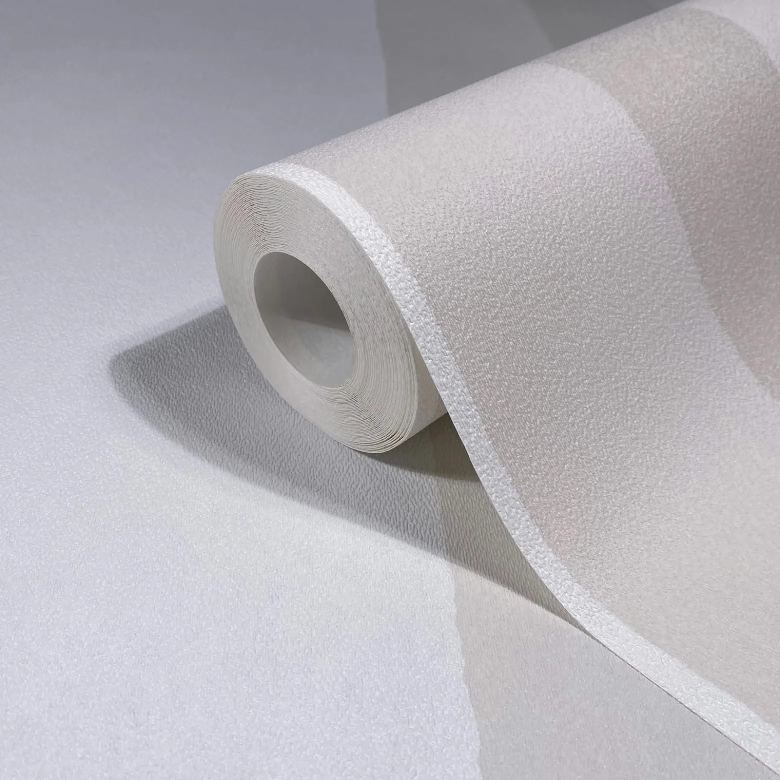 Vliestapete Streifen Muster Modern Creme Beige 82564