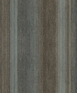 Vliestapete Streifen Struktur Glanz blau gold 32839