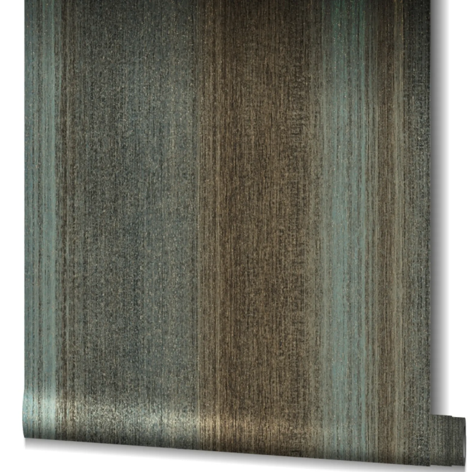 Vliestapete Streifen Struktur Glanz blau gold 32839