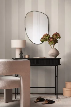 Vliestapete Streifen Struktur Grau Beige 3979-73