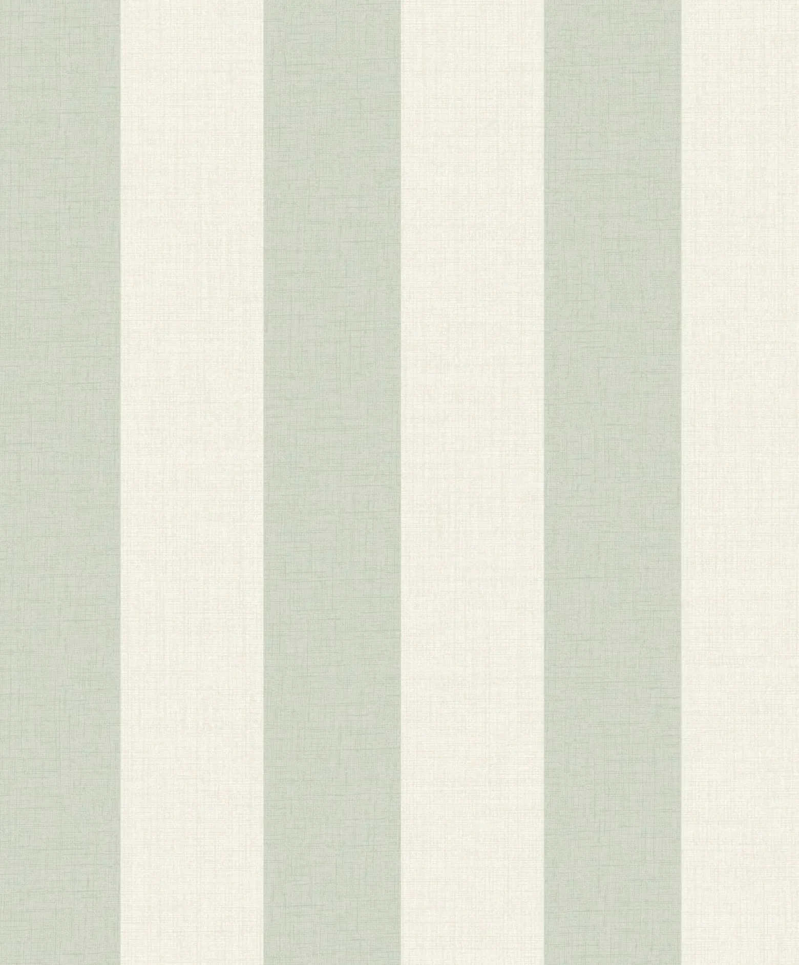 Vliestapete Streifen Textil Optik Creme Grün MN4009