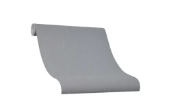 Vliestapete Streifen Uni grau-silber Marburg 32269