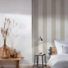 Vliestapete Streifen weiß beige 37554-3 | 375543