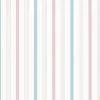 Vliestapete Streifen weiß pink blau Glanz Novamur 6738-20