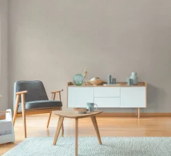 Vliestapete Struktur Floral Beige Grau Glitzer 79095-5