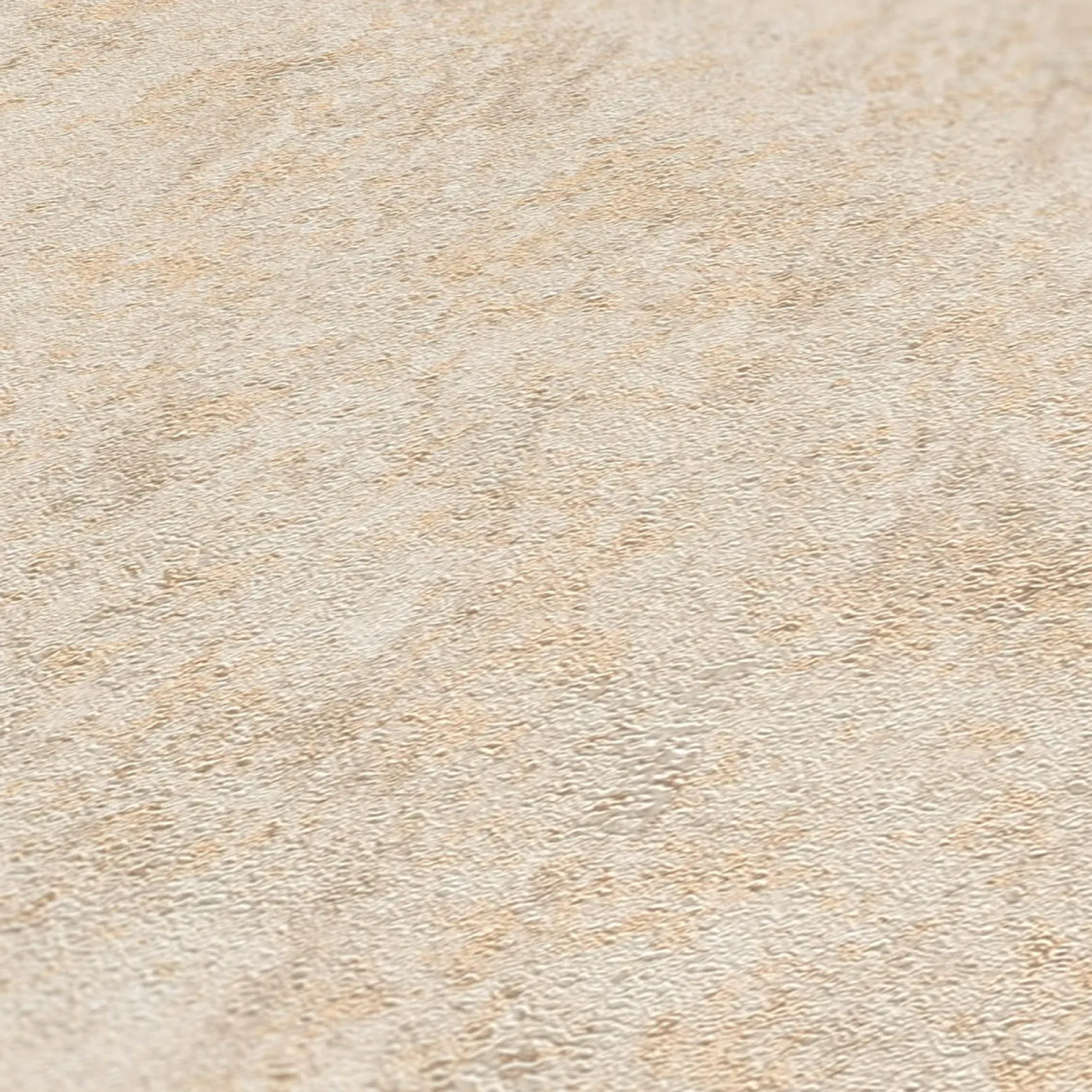 Vliestapete Strukturiert Uni Beige Creme Glanz 39036-1