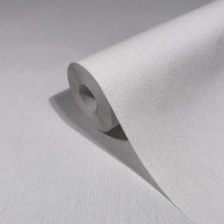Vliestapete Struktur Linien Uni Hellgrau 82380