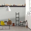 Vliestapete Struktur Putz-Optik weiß-grau 36207-3