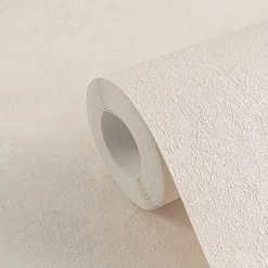 Vliestapete Struktur Putzoptik Creme Glanz 36924-7