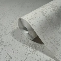 Vliestapete Struktur Shabby Uni Creme Glitzer 86547