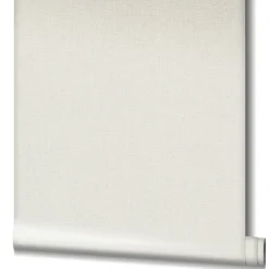 Vliestapete Struktur Textiloptik Uni Creme Weiß 33389