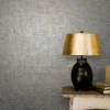 Vliestapete Struktur Uni Metallic grau gold 32832