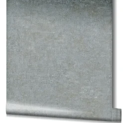 Vliestapete Struktur Uni Metallic grau gold 32832
