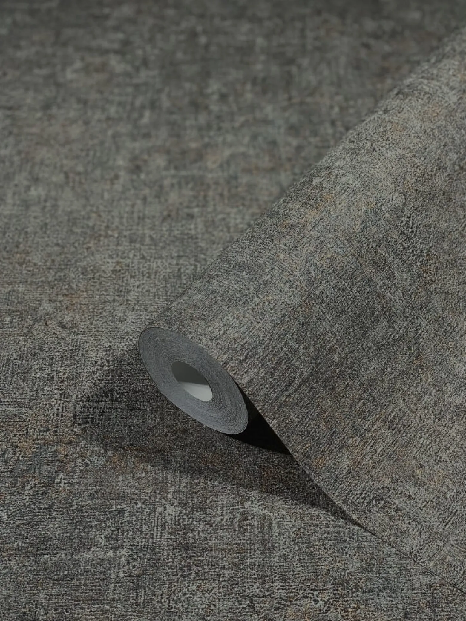 Vliestapete Struktur Uni Patina Metallic anthrazit 32828