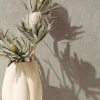 Vliestapete Struktur Uni Used-Look Beige Grau 35550