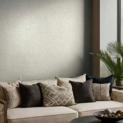 Vliestapete Struktur Uni Used-Look Beige Grau 35550