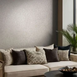 Vliestapete Struktur Uni Used-Look Grau Beige 35525