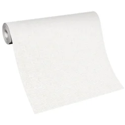 Vliestapete Struktur Uni Weiß Metallic Glitzer 10285-01