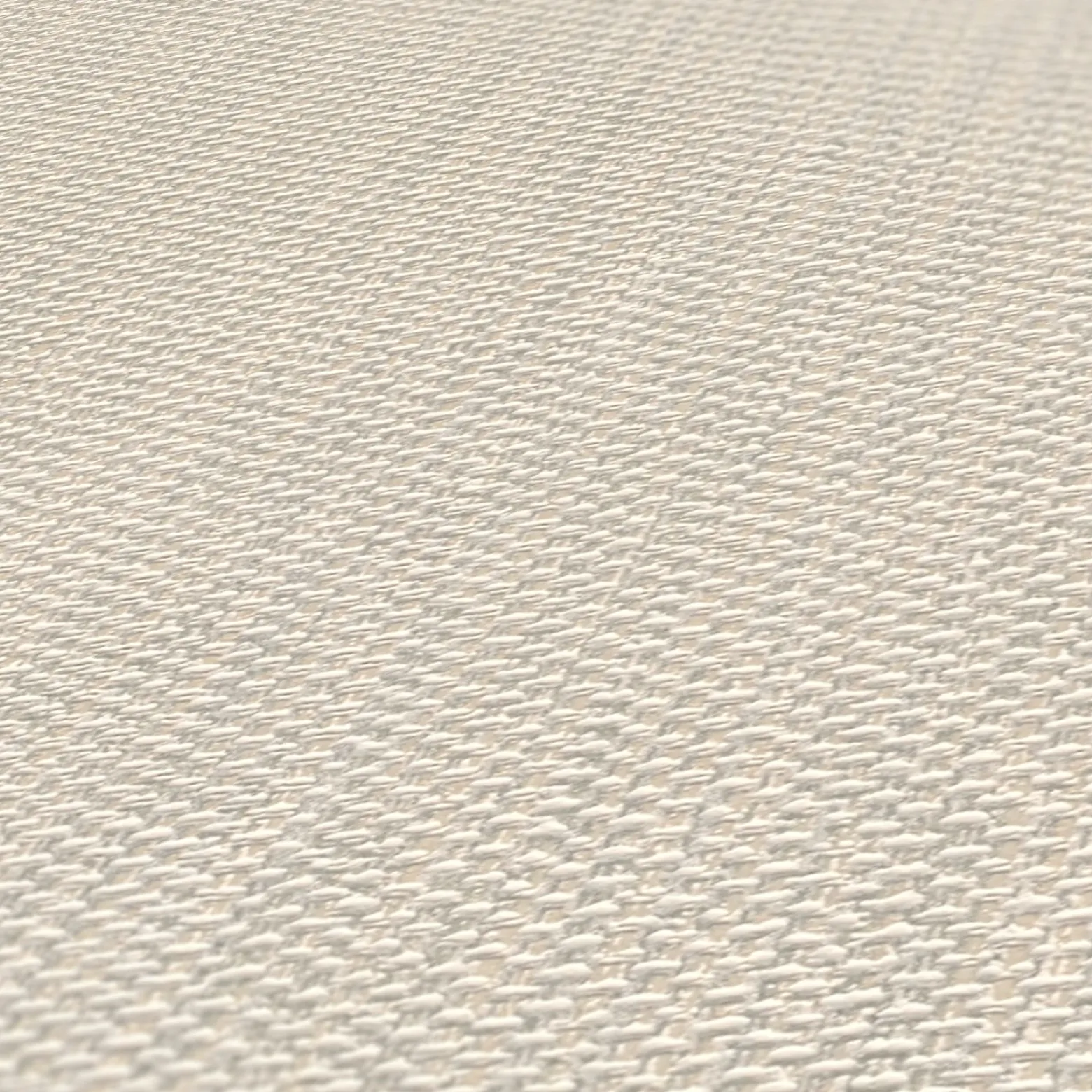 Vliestapete Textil Design Creme Silber Glitzer 3955-11
