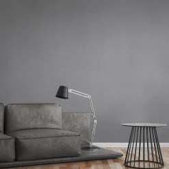Vliestapete Textil-Design grau silber Glitzer 3443-28