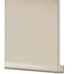 Vliestapete Textil graubraun silber Glanz 31622