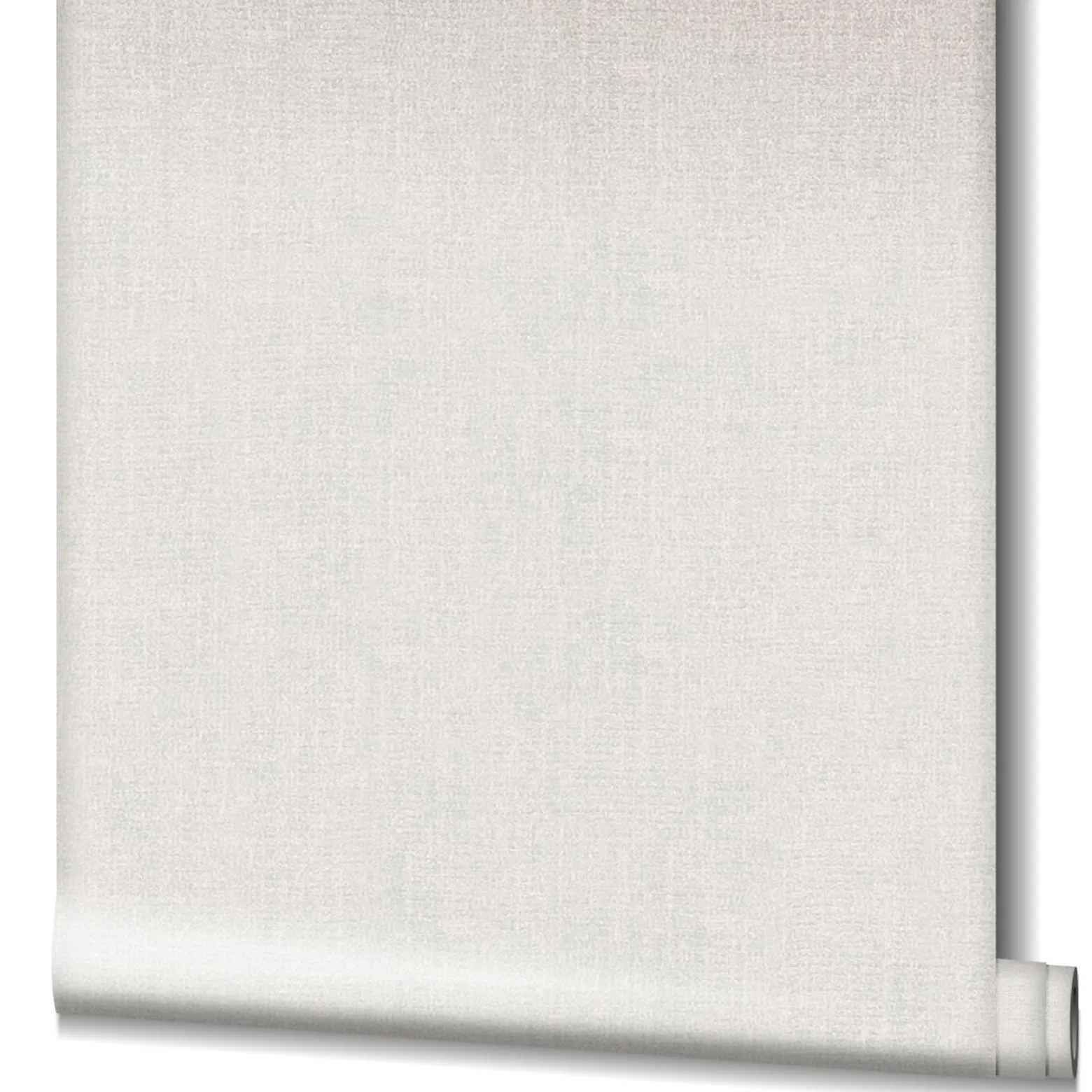 Vliestapete Textil Meliert weiß-grau Metallic 85742