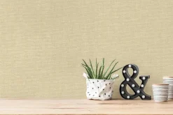 Vliestapete Textil Optik Beige 38613-4
