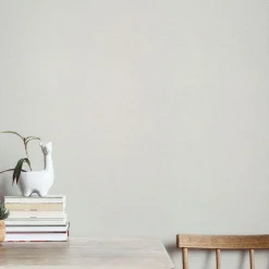 Vliestapete Textiloptik Einfarbig Grau Creme 10510-14