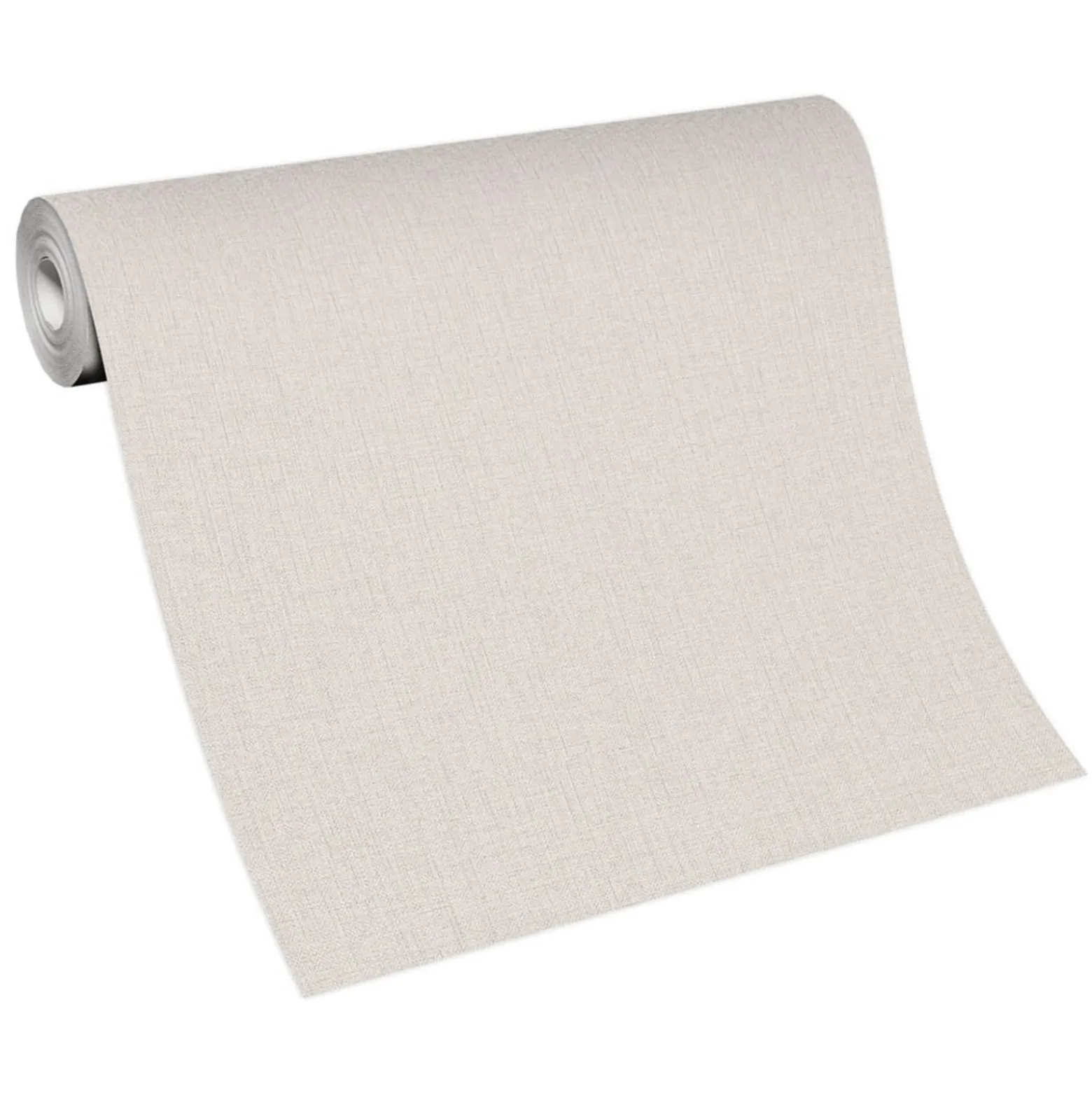Vliestapete Textil Optik Einfarbig Grau Beige 10359-38