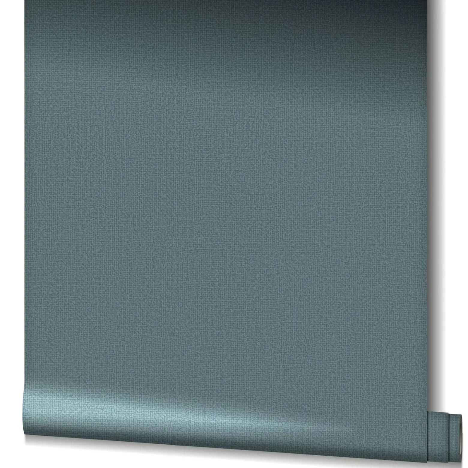 Vliestapete Textiloptik Einfarbig Struktur Blau 34524