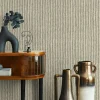 Vliestapete Textiloptik Jute Geflecht Creme Beige 45748