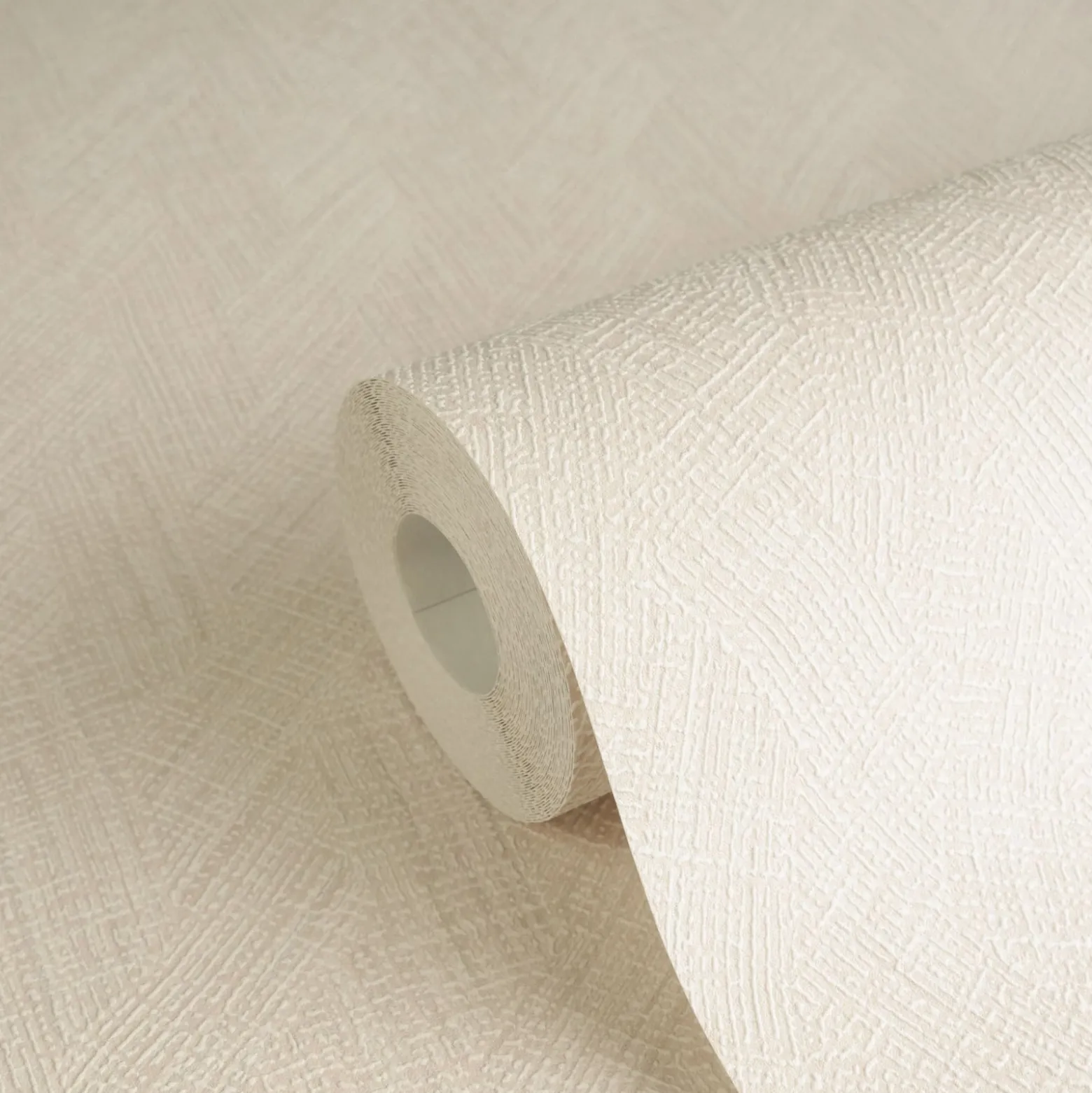 Vliestapete Textiloptik Struktur Creme Beige 79092-2
