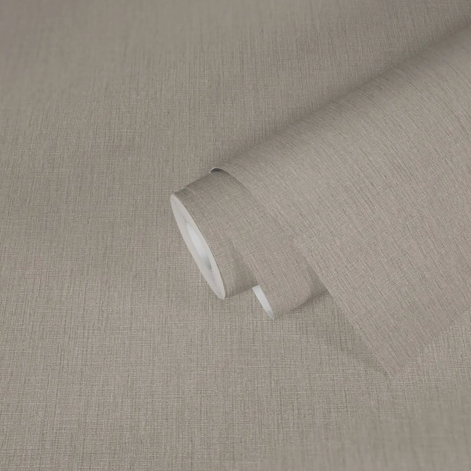 Vliestapete Textiloptik Uni Struktur Beige Braun 39651-4