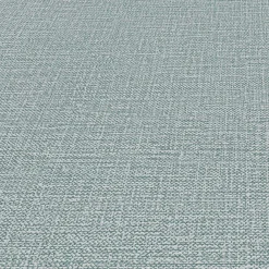 Vliestapete Textiloptik Uni Blau Grün 10463-19