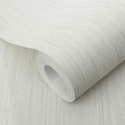 Vliestapete Textiloptik Uni Creme Taupe Glitzer 10590-38