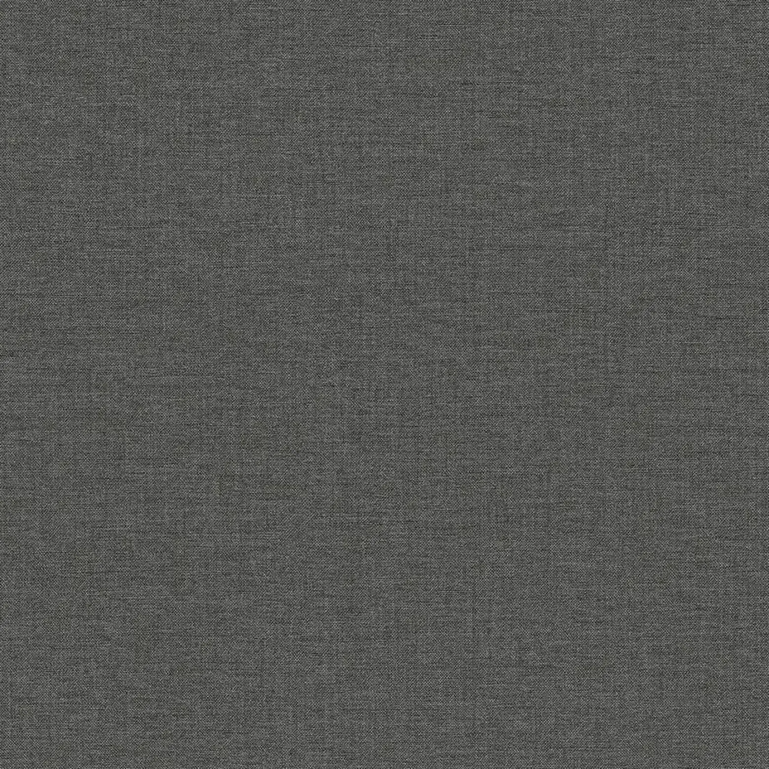 Vliestapete Textiloptik Uni Anthrazit Schwarz 10510-47