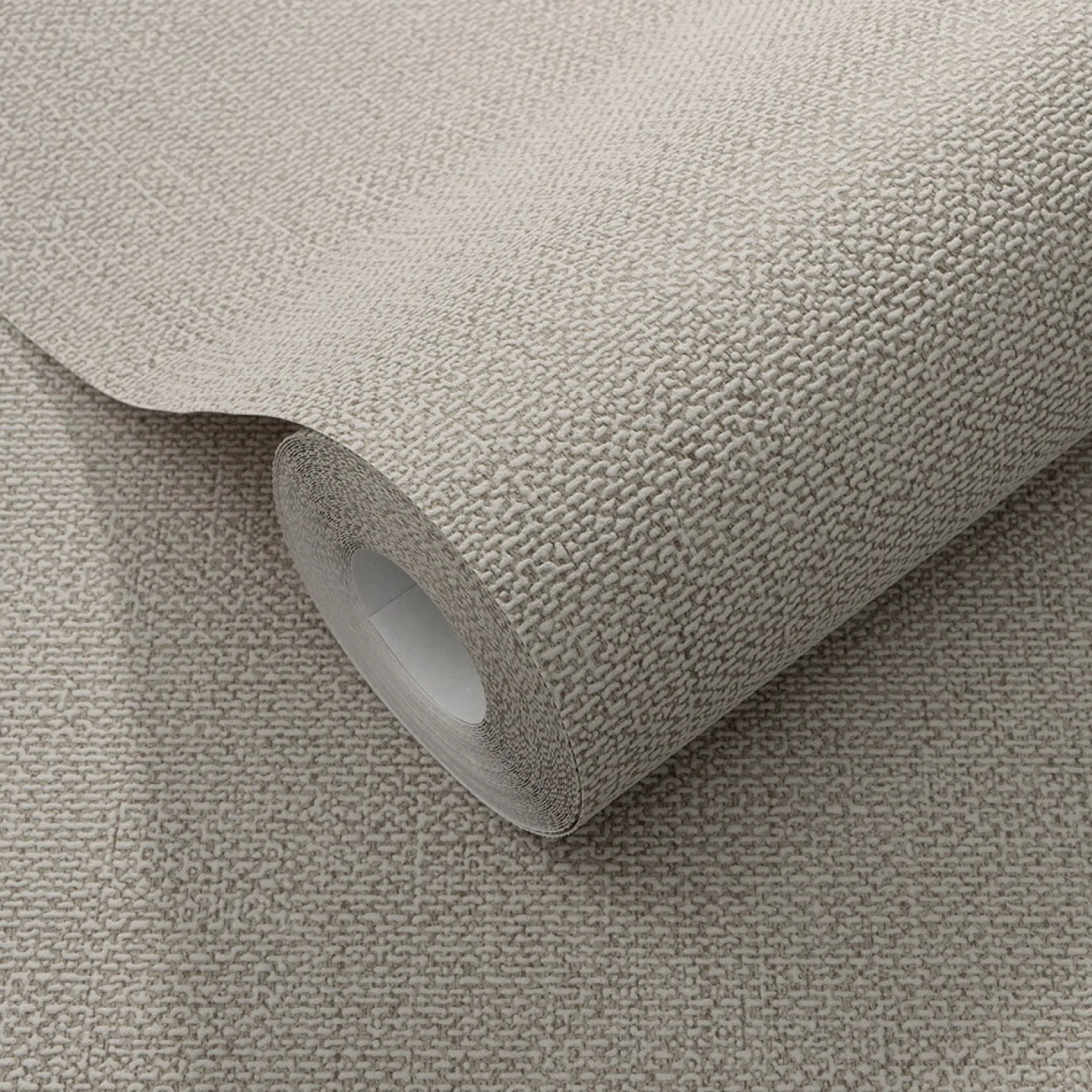 Vliestapete Textiloptik Uni Beige Grau 10463-02