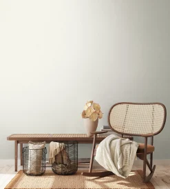 Vliestapete Textil Optik Uni Struktur Weiß Creme 38903-3