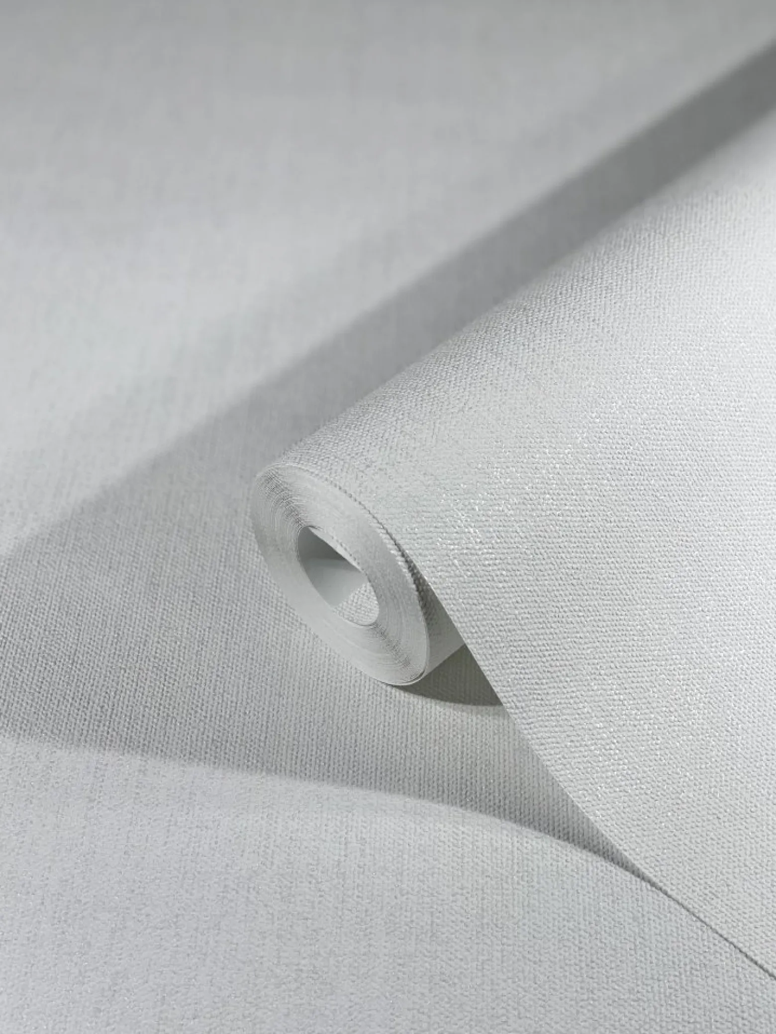 Vliestapete Textil-Optik weiß metallic 32706