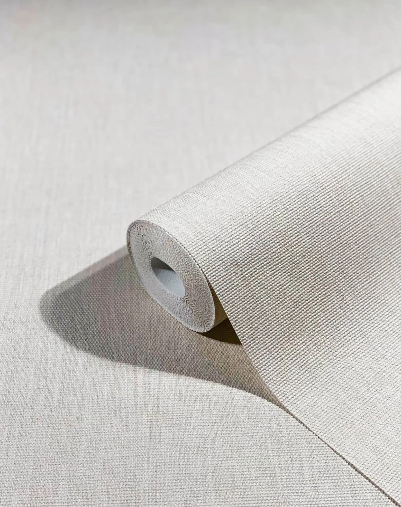 Vliestapete Textil Struktur Uni hell-beige 33328