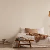 Vliestapete Textil Struktur Einfarbig Beige Creme 39655-7