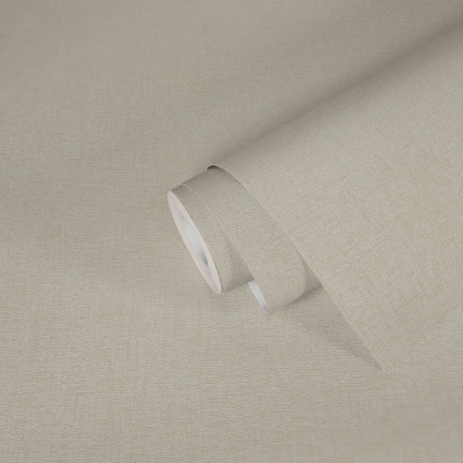 Vliestapete Textil Struktur Einfarbig Beige Creme 39655-7