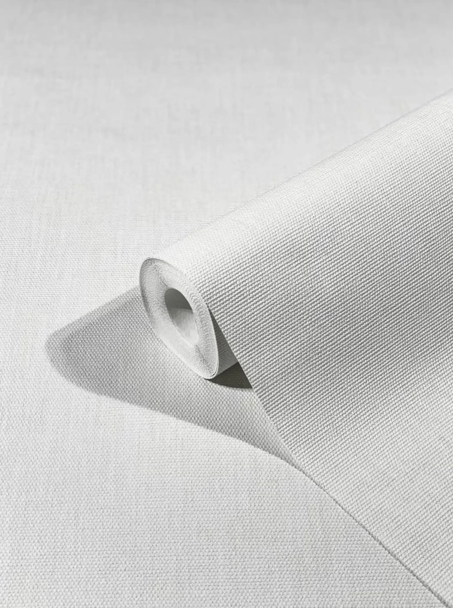 Vliestapete Textil Struktur Uni creme-weiß 33332