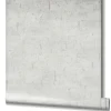 Vliestapete Texturiert Meliert weiß Metallic 85764