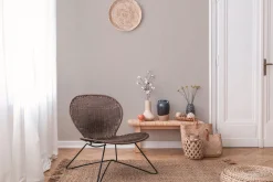 Vliestapete texturiert Uni beige 37952-5